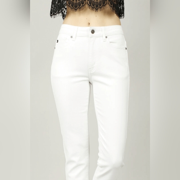 KanCan High Rise Skinny Ankle White Jeans 11/29 - Picture 1 of 9